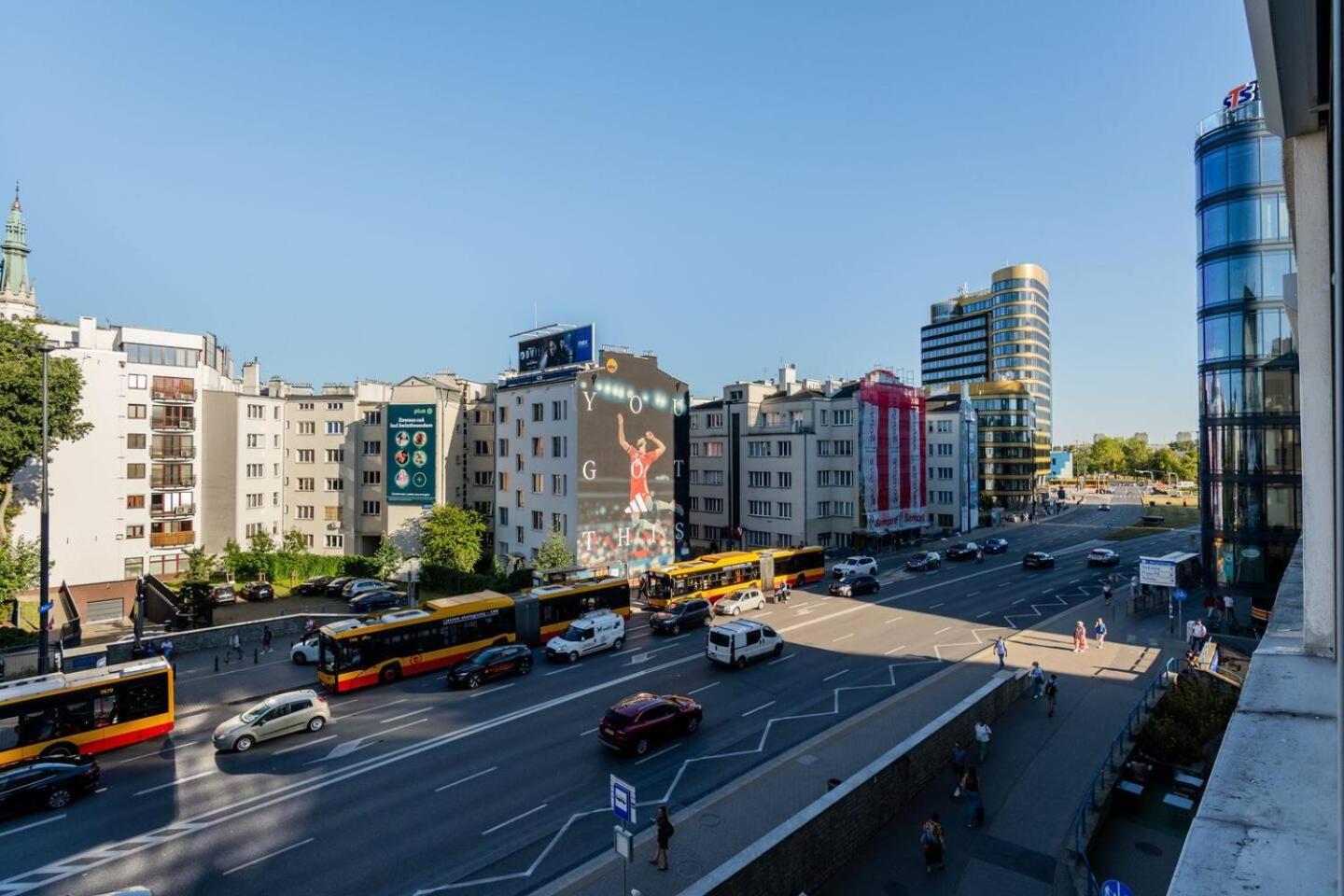Sunbeam Studio City Centre Metro Politechnika Varsovie Extérieur photo